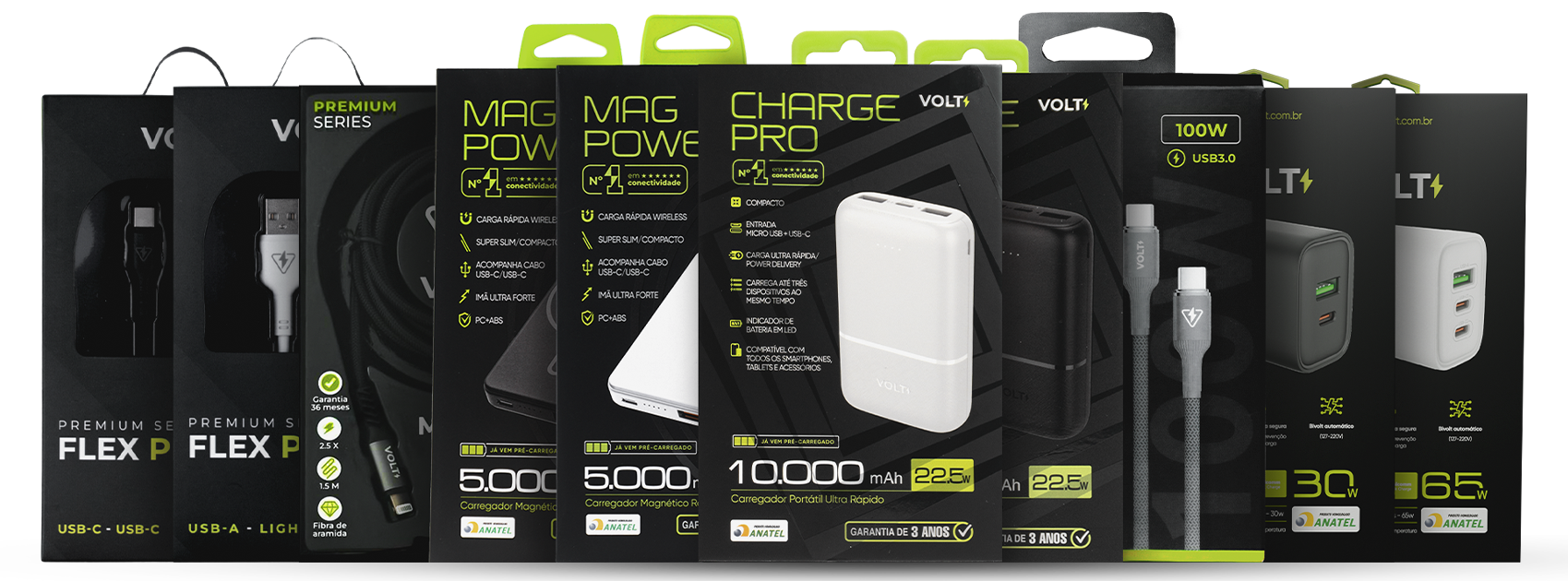 Linha de produtos Volt